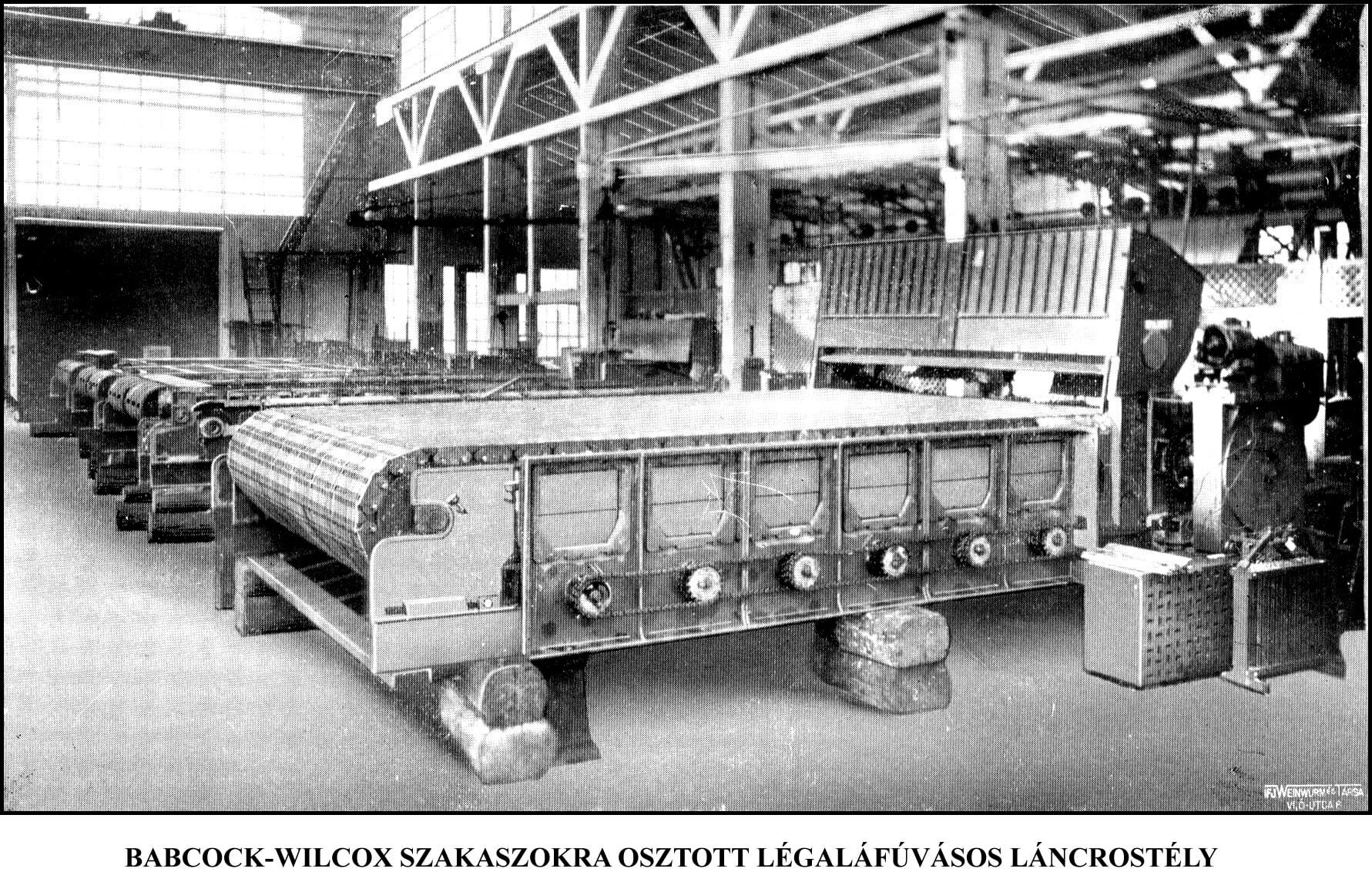 A rostélyos kazánok szerelése